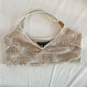 David Lerner White Lace Bralette